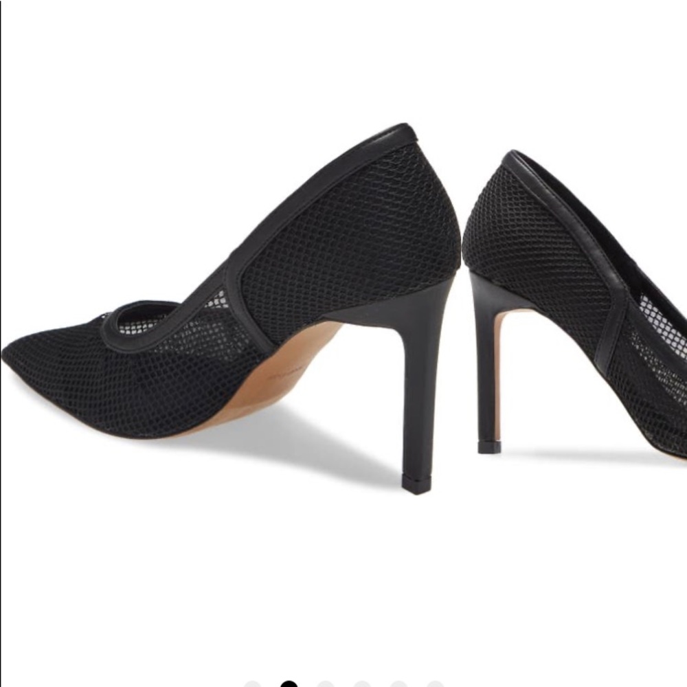 The Open Edit Mesh Pump is a perfect combo of sophistication& sass. Brown Sz8.5 - Picture 4 of 6